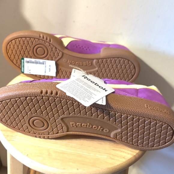 Reebok Classic Club C Grounds UK purple sneakers NWT - Picture 8 of 10
